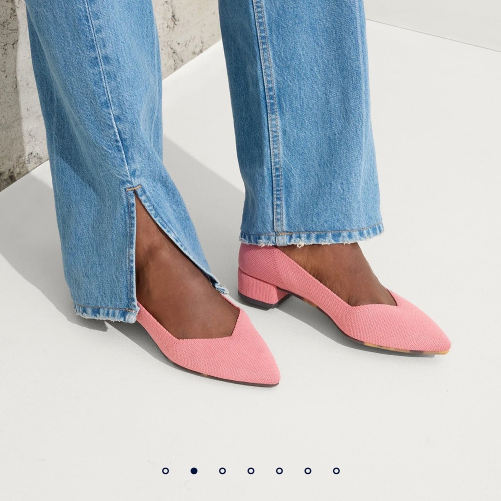 Pink Low Heel Flats Rothy